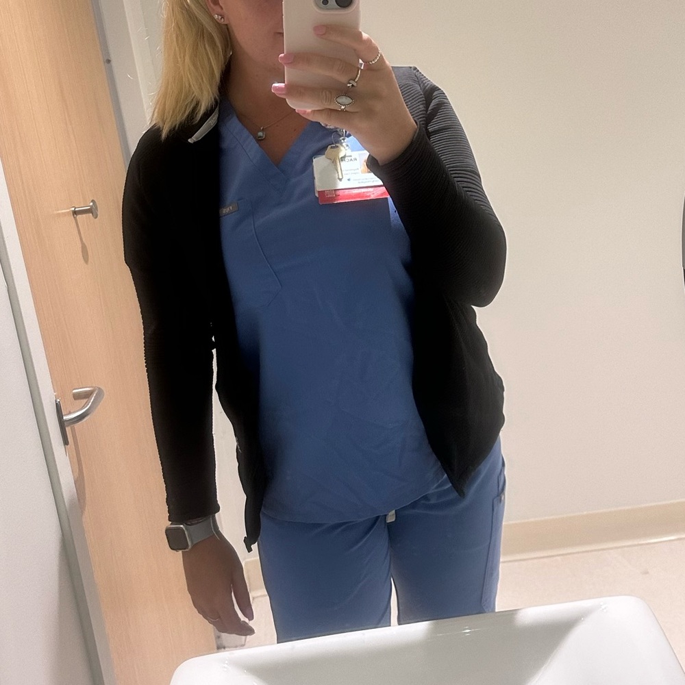 Ceil Blue Fig Cargo Pants and Shirt